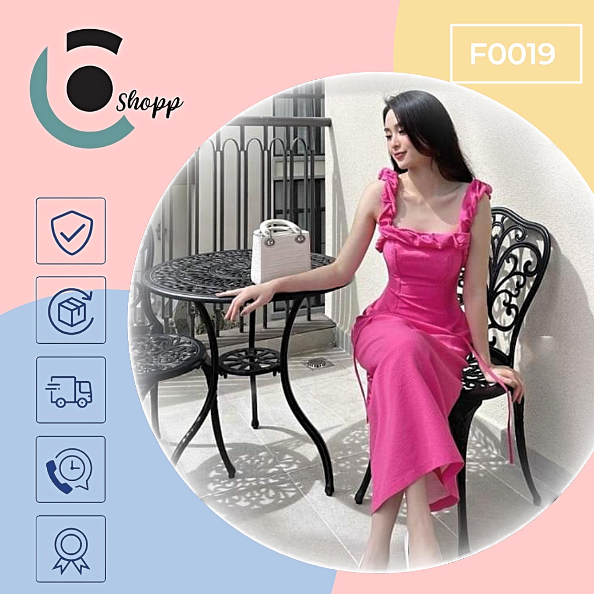 Đầm maxi 2 dây bèo cao cấp