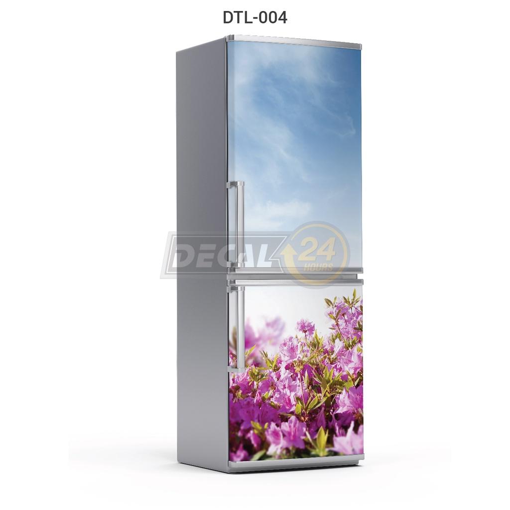 Decal dán tủ lạnh chất liệu cao cấp - Decal dán tủ lạnh họa tiết sang trọng - DTL-004