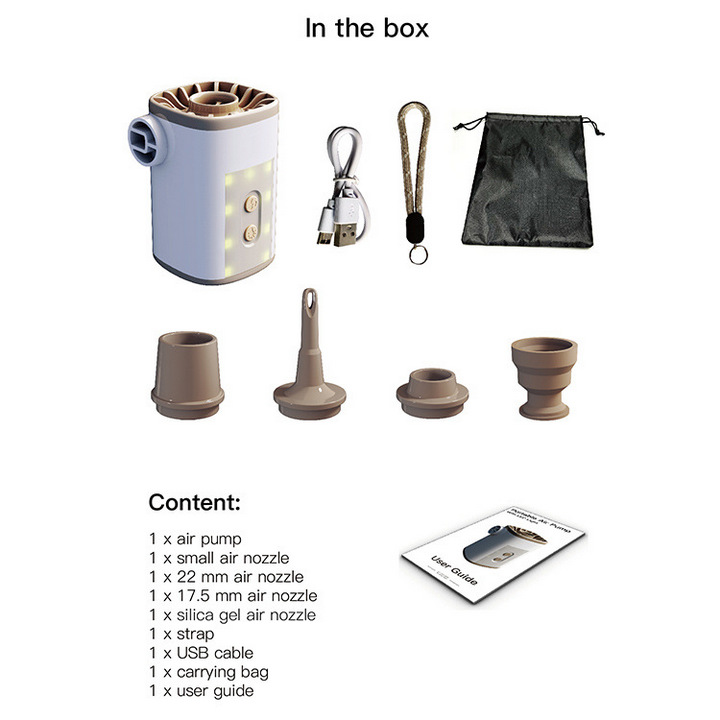 Bơm hơi sạc điện đa năng CampingLife Air Pump AP001 Pro - Home and Garden