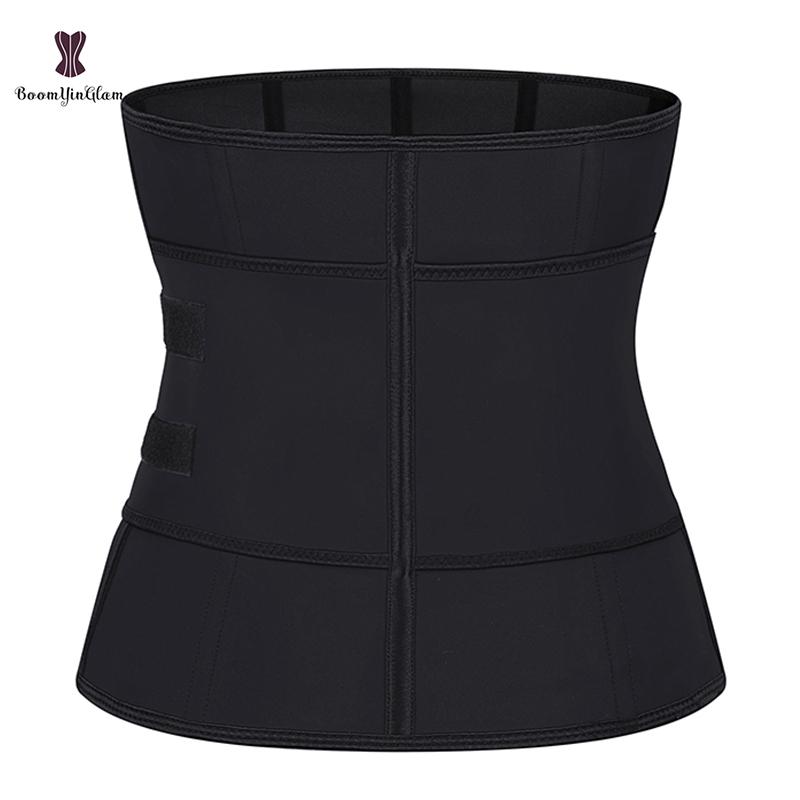 Mịn Màng Cao Su Bọc Nữ Dây Chéo Underbust 9 Xương Thép Fajas Viền Dán Dính Móc Giảm Béo