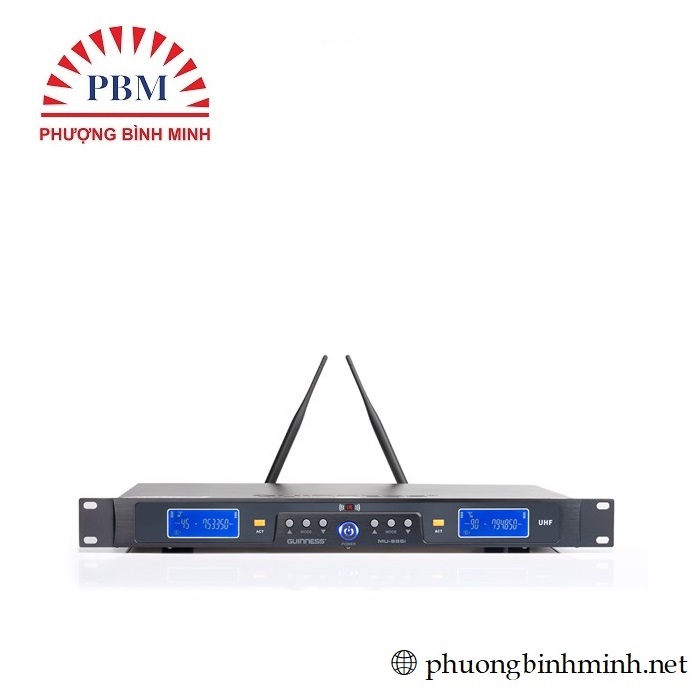 Micro Karaoke Guinness MU-885i tặng kèm pin sạc đế sạc - Hàng chính hãng.