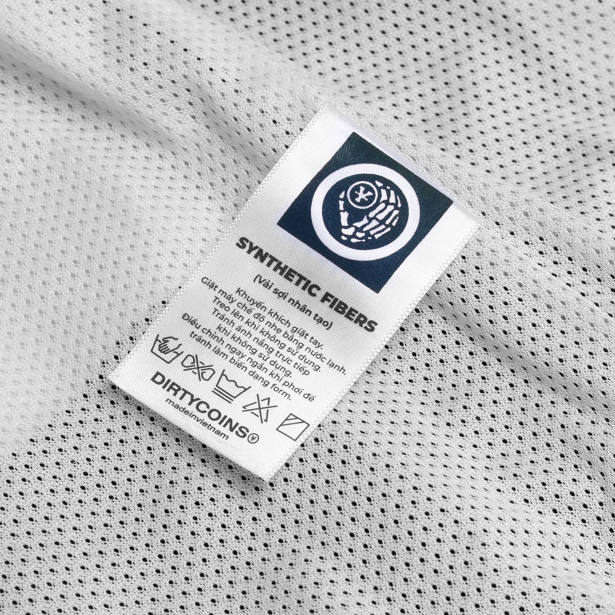 Áo Khoác DirtyCoins OG Logo Windbreaker Jacket - Black/White
