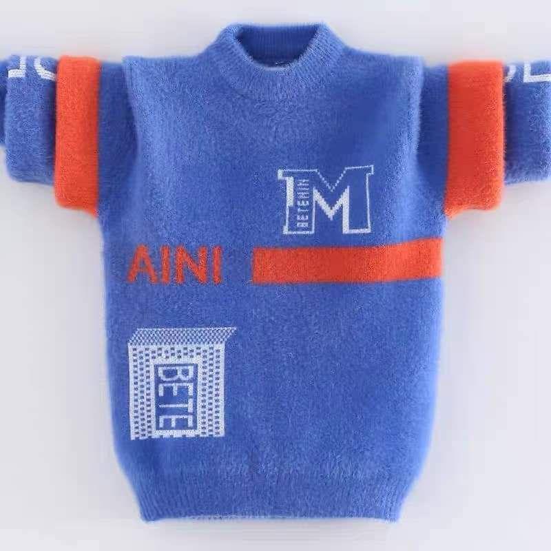 Áo len bé trai hàng Quảng Châu cao cấp chữ M