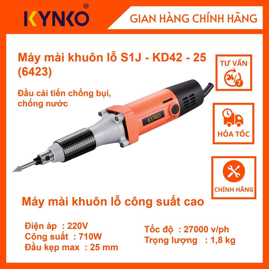 Máy mài khuôn lỗ cầm tay chính hãng Kynko S1J-KD42-25 Chống bụi, chống nước #6423 giá tốt