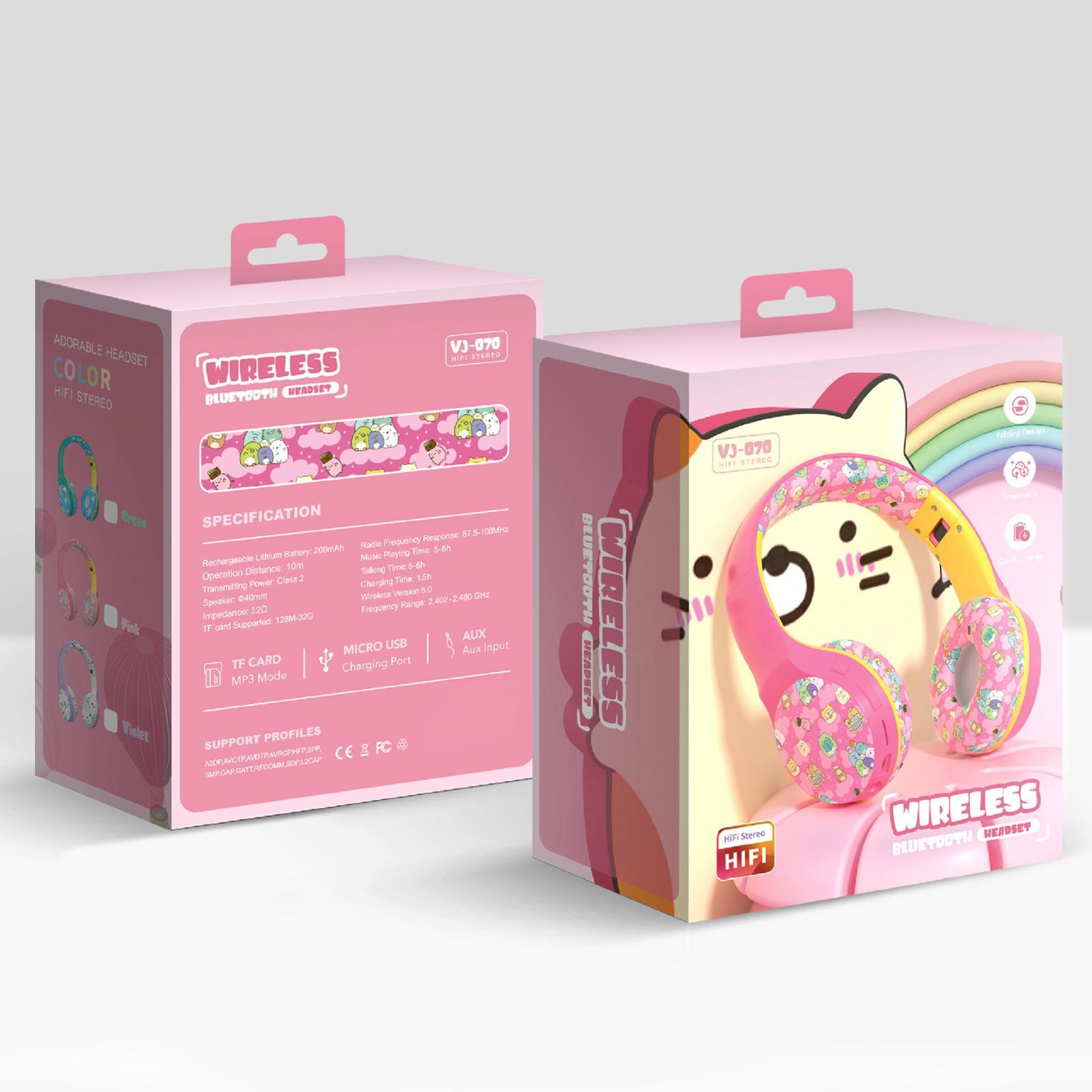 Over-Ear Headphones with Microphone 3.5mm Gaming HiFi Sound 3D Stereo