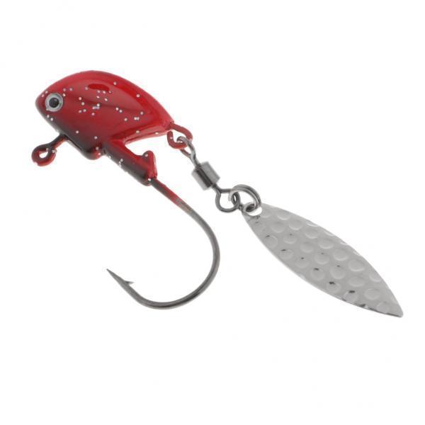 2-6pack Saltwater Fishing Jigs with Spoon Jig Heads Hook Baits Bass Trout Lures