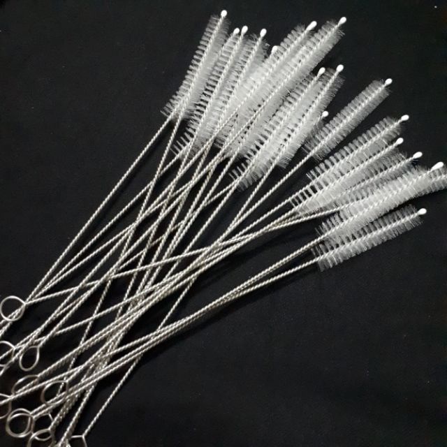 Bộ 2 Ống Hút Inox Kèm Cọ Rửa Vệ Sinh, Vỉ 2 Ống Hút Kim Loại Cao Cấp - Egreen Dùng 1 lần