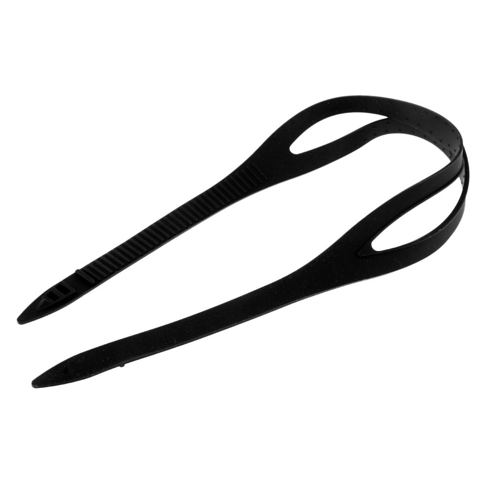4PCS Universal Silicone Replacement Strap for Diving Goggles Swimming Goggles Snorkel Mask, Diving and Swimming Masks