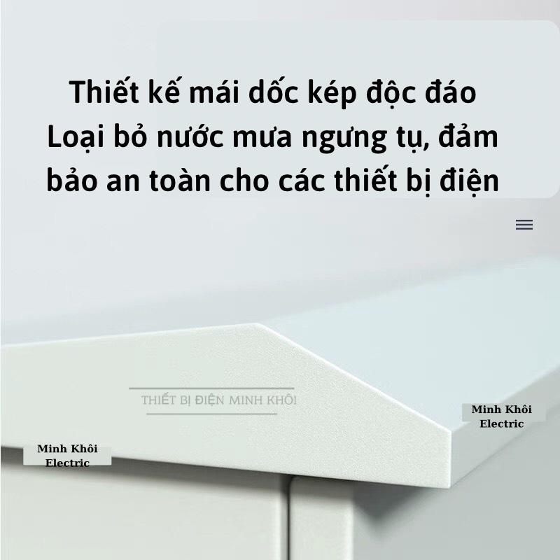 Tủ điện ngoài trời khóa bật sơn tĩnh điện , vỏ tủ điện công nghiệp ngoài trời các loại