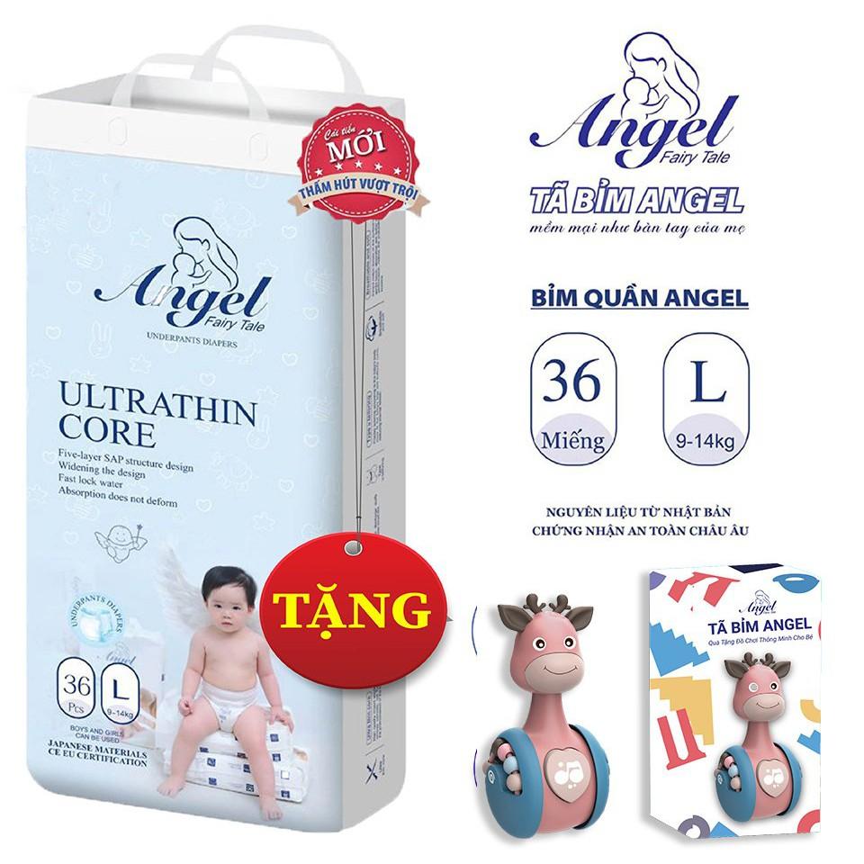 Bỉm Quần ANGEL Absorbent Size M38 - L36 - XL34 - XXL32 - XXXL30 - 1 Bịch