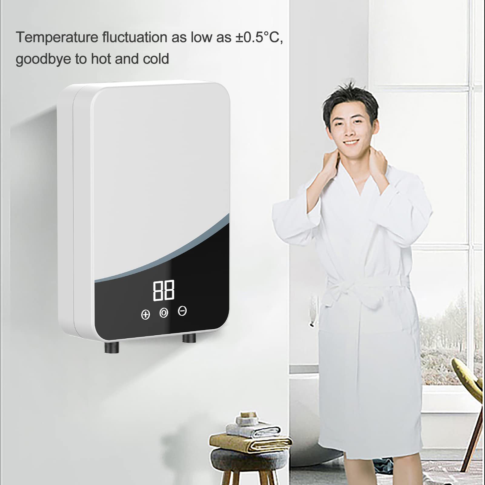 Máy nước nóng Electric Instant Hot Water Heater Mellifuous RYF-003 5500W