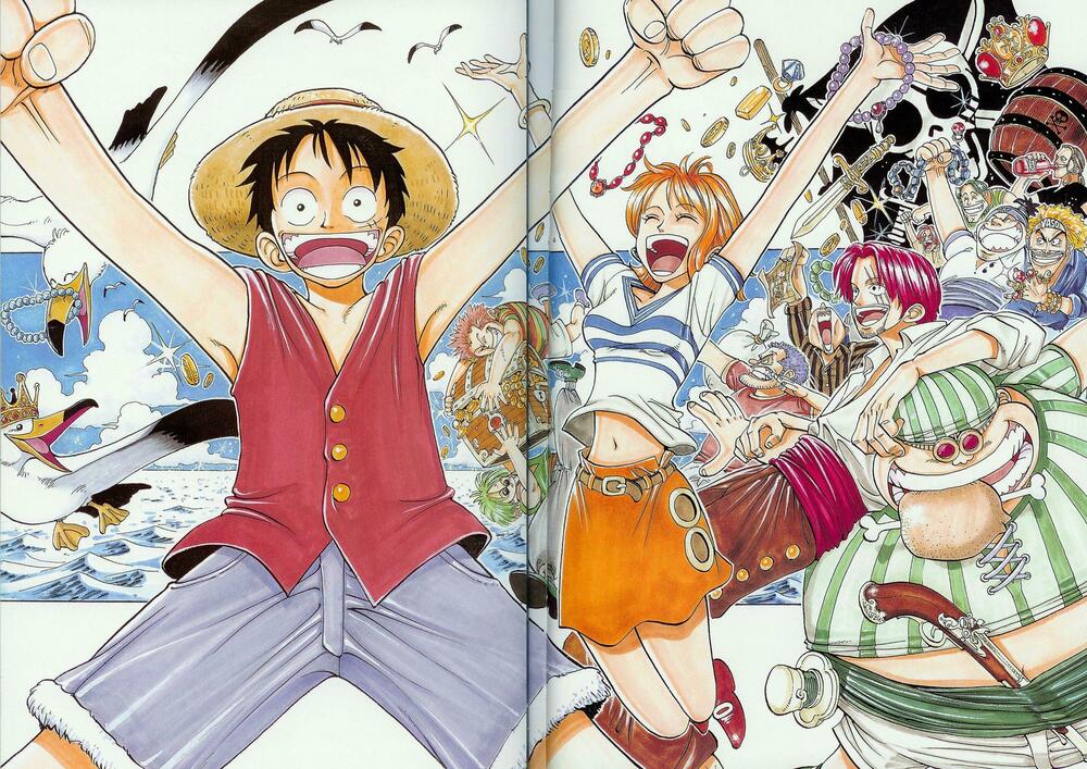 tổng hợp vua cướp biển ảnh màu chính gốc chapter 4 4