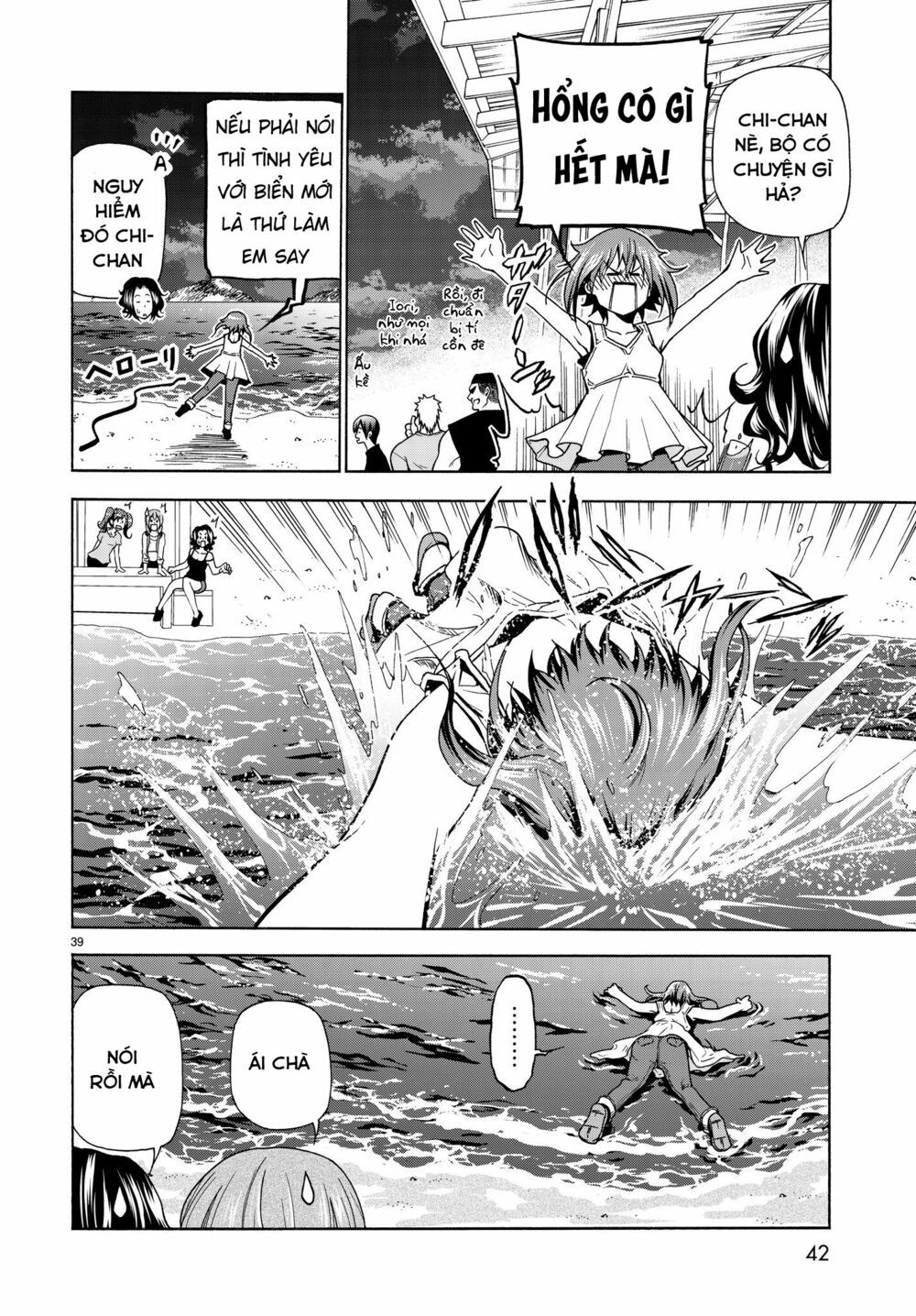 cô gái thích lặn - grand blue chapter 42 38