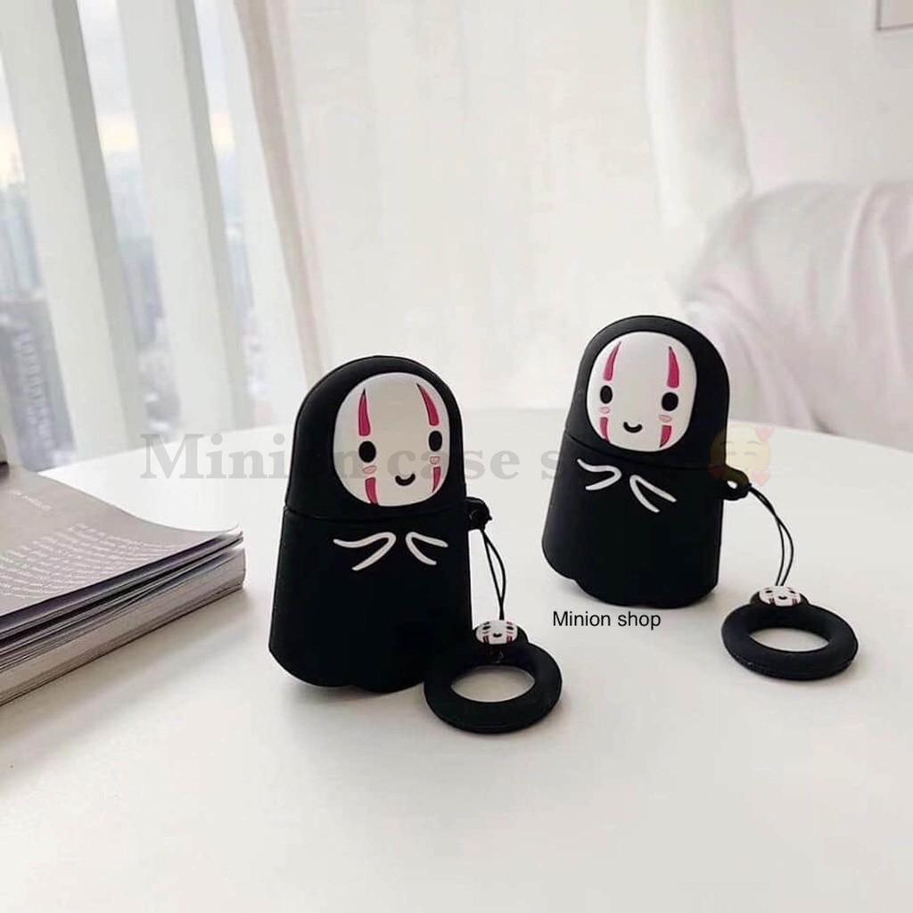 Hình ảnh Bao Case Ốp dành cho  airpod 1 và 2, tai nghe bluetooth i11,i12, i100, i9s... silicon 3D vô diện  cao cấp