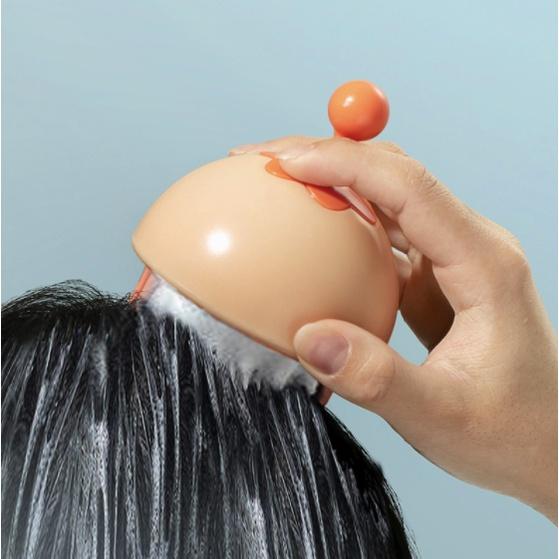 Lược Gội Đầu/ Lược Massage Đầu Silicon Tạo Bọt L047