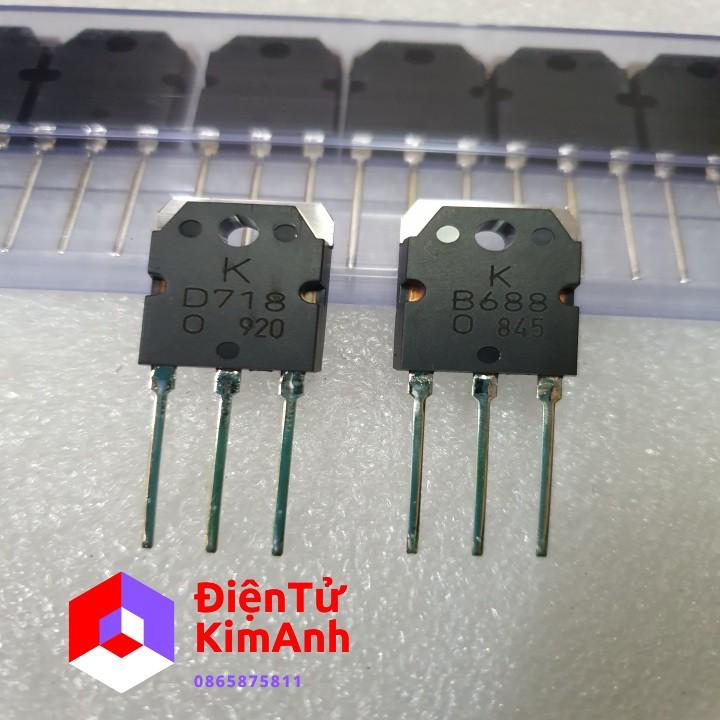 2 đôi cho  Transistor D718-B688