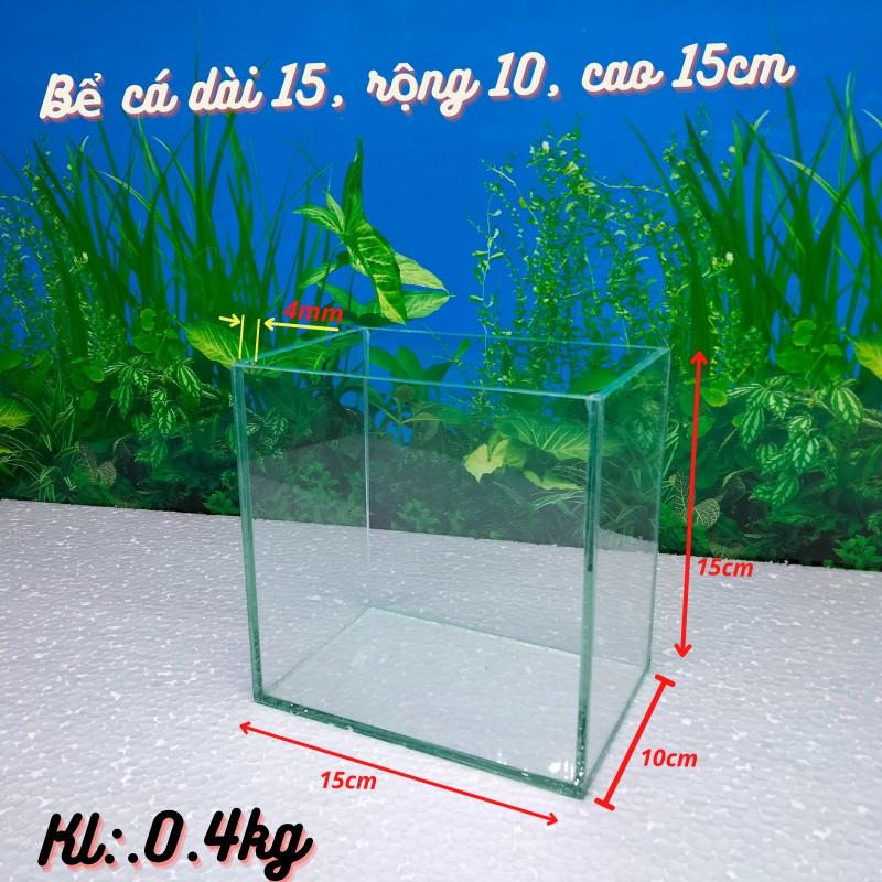 Bể cá mini , Bể cá mini để bàn dấu keo