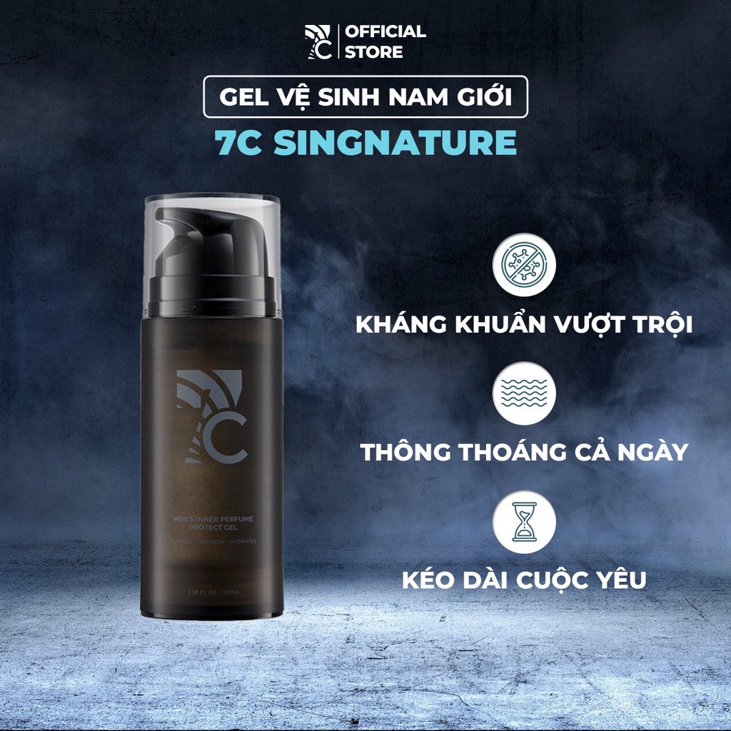 Gel vệ sinh nam giới hương nước hoa 7C Signnature