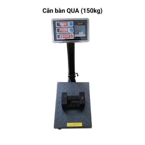 Cân bàn điện tử tính tiền QUA ( 100kg&amp;150kg ) ( bảo hành 24 T ) dùng cho cân trái cây hàng nông sản ,kho bãi