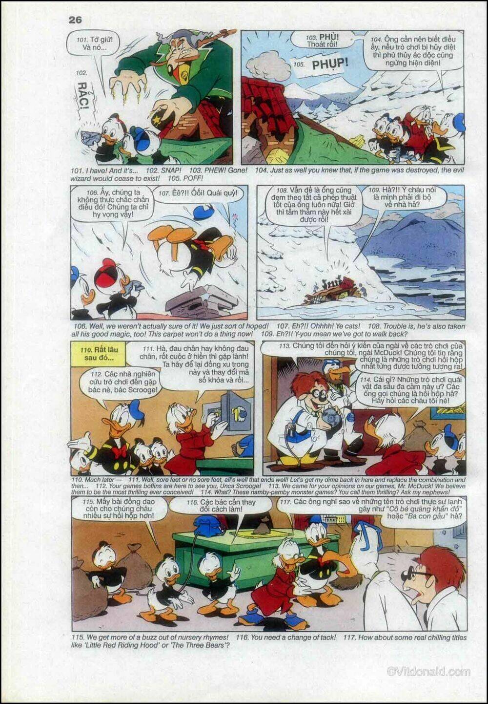 donald và bạn hữu chapter 76 30