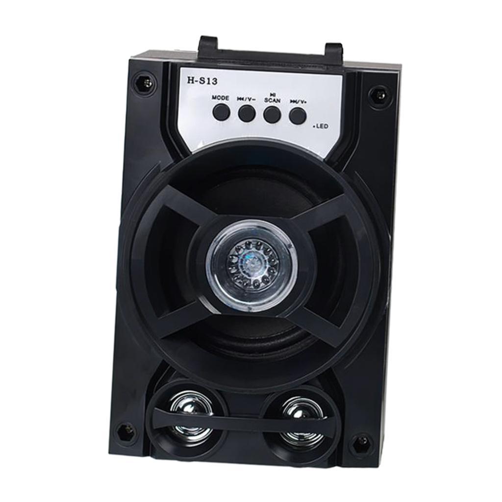 Black Outdoor Speaker w/ for