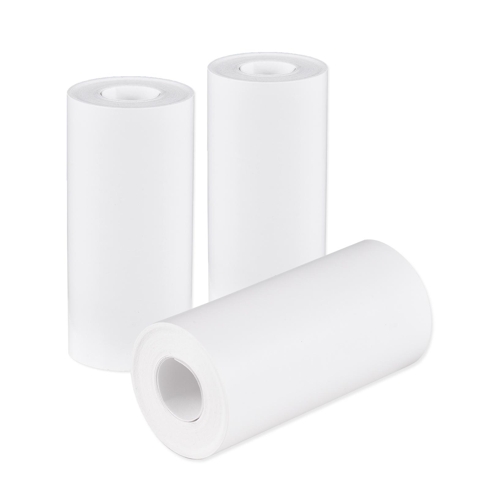 Thermal Paper Roll 57*30mm Printing Paper for Label Printer Kids Instant Camera Refill Print Paper, Pack of 10 Rolls