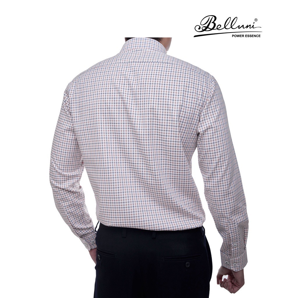 Áo sơ mi nam SlimFit tay dài cao cấp BELLUNI vải sợi tre thoải mái thanh lịch 157R7