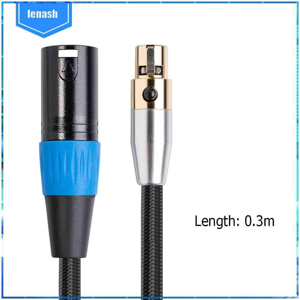 Cáp ChuyểN ĐổI Âm Thanh 3Pin MINI XLR Sang 3Pin XLR Cho MáY ẢNh Canon