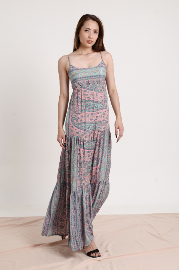 Đầm Maxi 2 dây Isla Bonita IB23065-VI