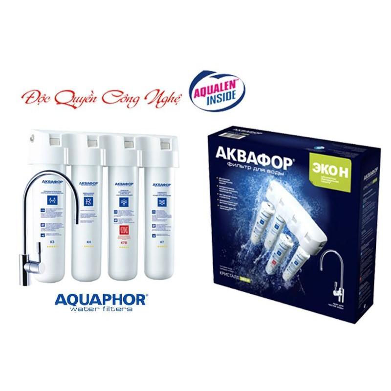 Máy Lọc Nước AQUAPHOR Crystal ECO H -AQUAPHOR Crystal ECO H Công Nghệ Độc quyền Aqualen - Hàng Chính Hãng