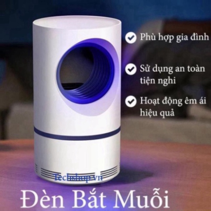 Máy Bẫy Muỗi MOKI01, Đèn Bắt Muỗi Thu Hút Côn Trùng Bay Cao Cấp Công Nghệ Đèn LED Thông Minh Dùng Cổng USB