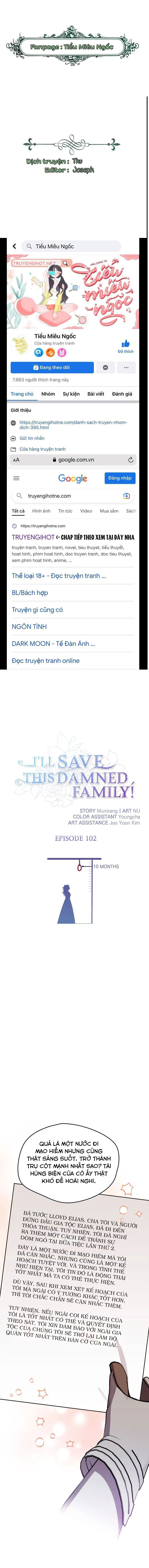tôi sẽ cứu lấy gia tộc sắp sụp đổ chapter 102 1