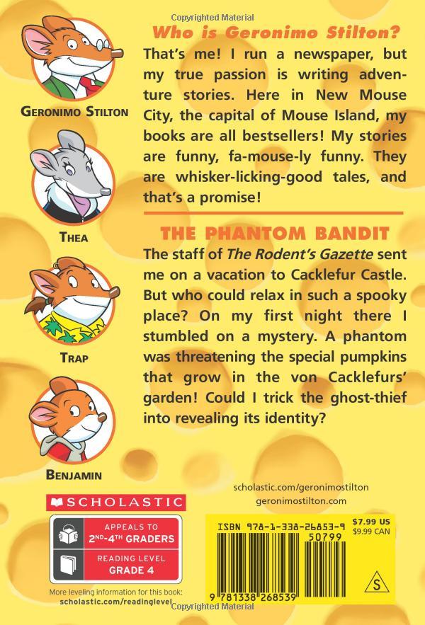 Sách ngoại văn: The Phantom Bandit (Geronimo Stilton #70), Volume 70
