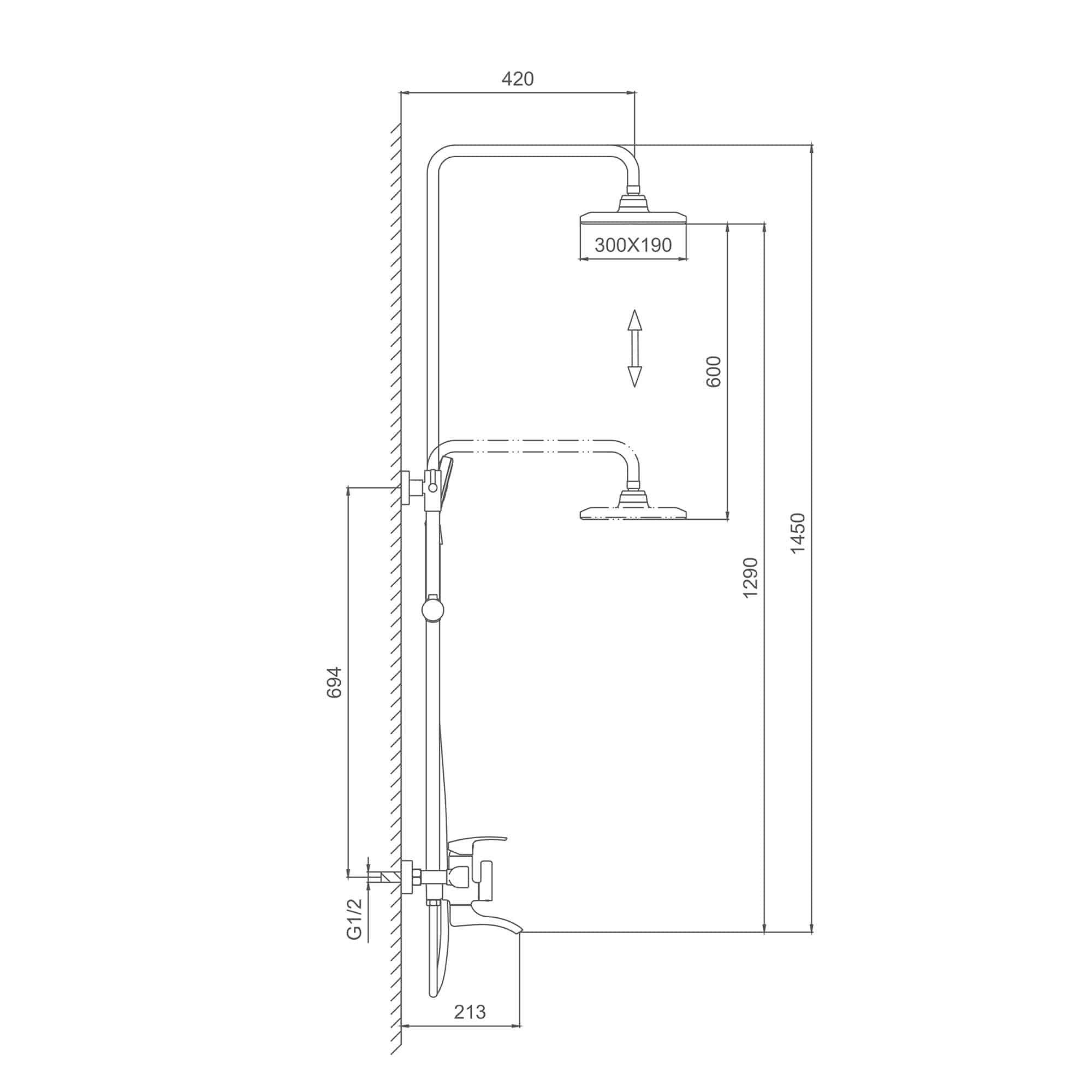 Sen cây tắm nóng lạnh Frap F2469