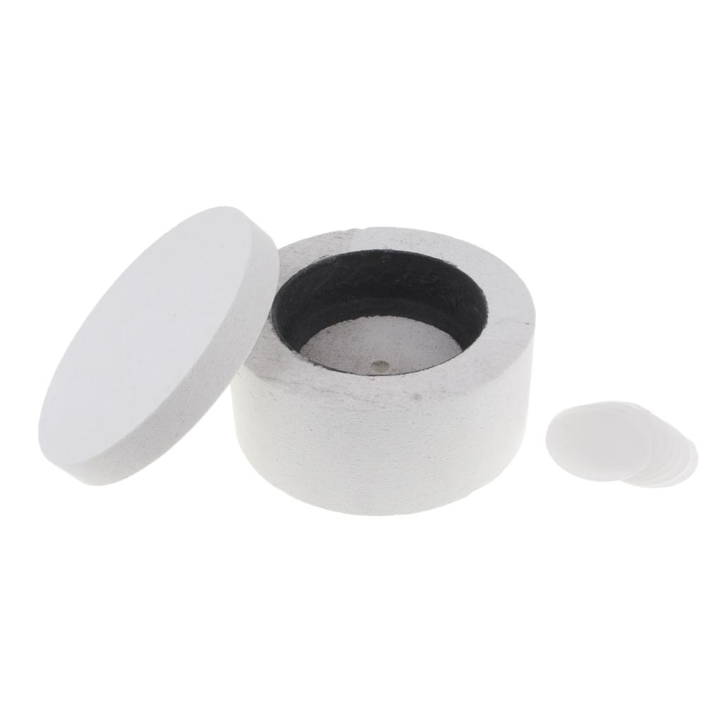 Large Microwave Kiln for Fusing Glass Jewelry Supplies - Pro Convenience Easy DIY Jewelry Glass Fusing Tools Kiln for Beginners Adults