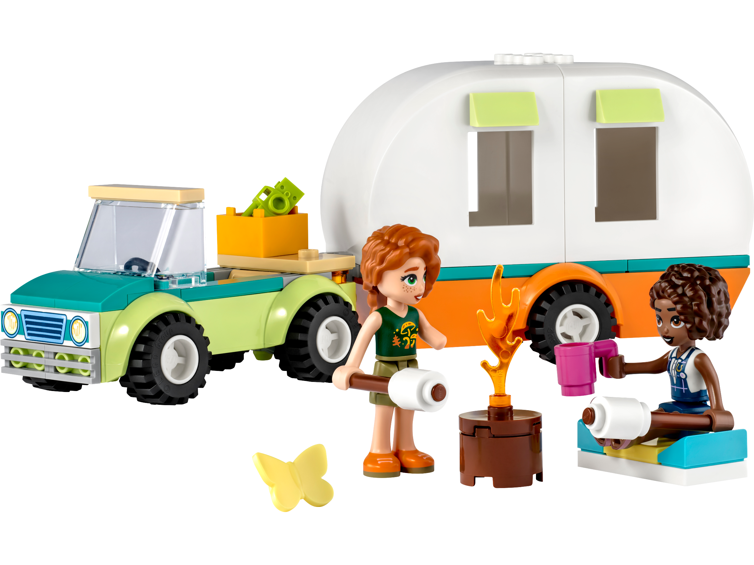 LEGO Friends 41726 Kì nghỉ cắm trại cùng Autumn &amp; Aliya (87 chi tiết)