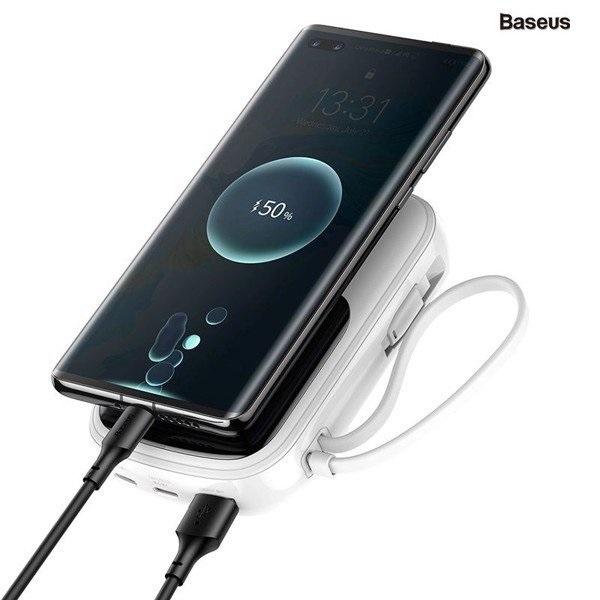 Baseus -BaseusMall VN Pin sạc dự phòng sạc nhanh Baseus Qpow Digital Display 20000mAh 20w/12/13 (Hàng chính hãng)