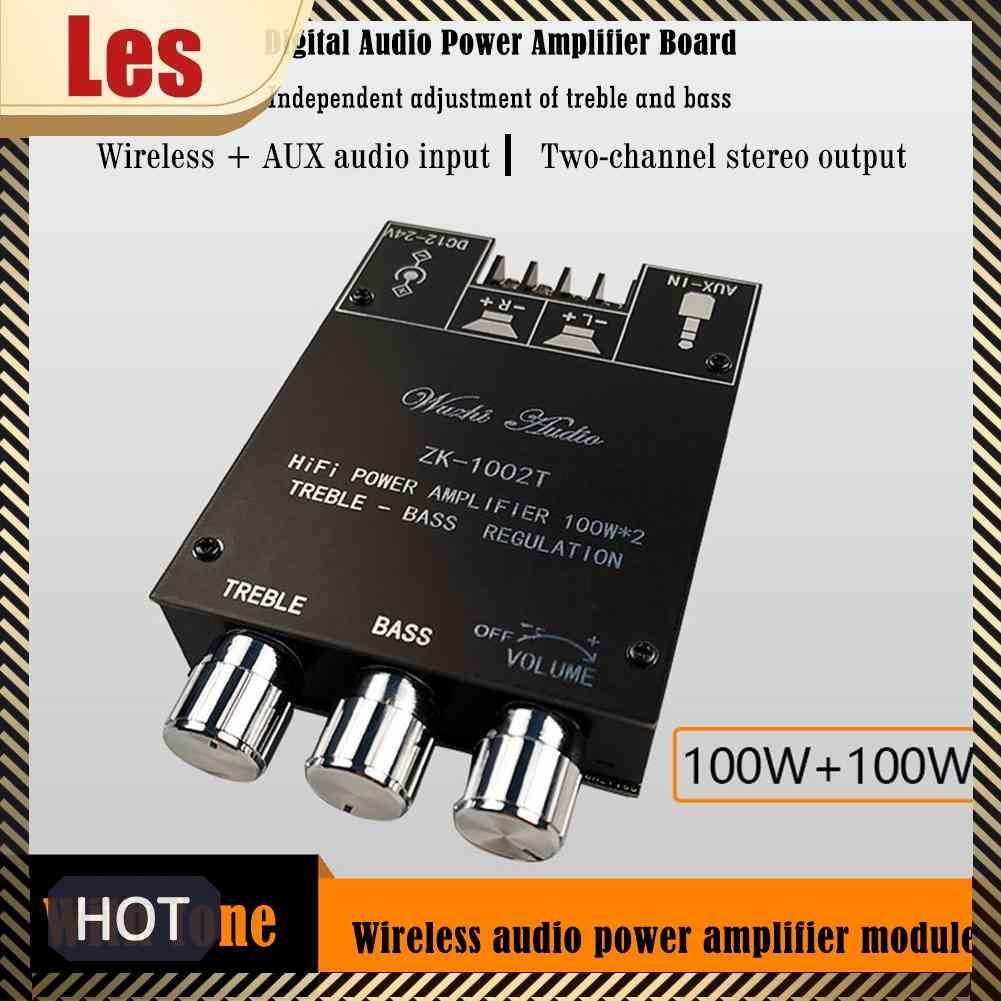 Bảng Mạch Khuếch Đại Âm Thanh ZK-1002T HIFI 2.0 Kênh 100Wx2 Chuyên Dụng