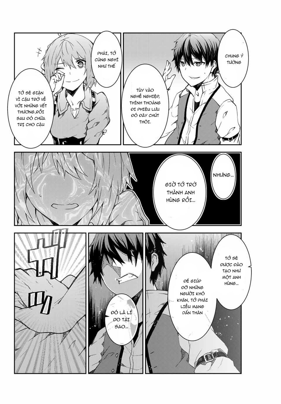 từ chức nghiệp yếu nhất trở thành "thợ rèn" mạnh nhất chapter 0 36