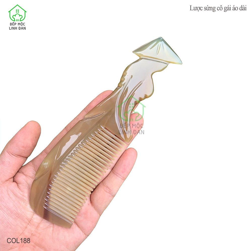 Lược Sừng Cô Gái Áo Dài Quà Tặng Đầy Ý Nghĩa
