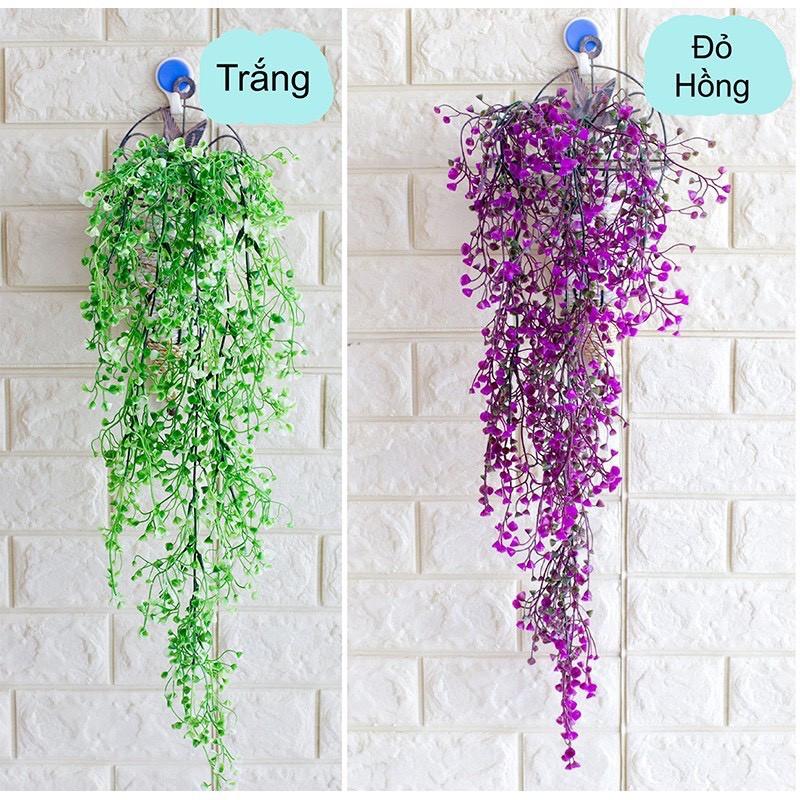 Chùm cây rong biển 85cm-Hoa giả trang trí nội thất nhà hàng, quán cafe siêu đẹp