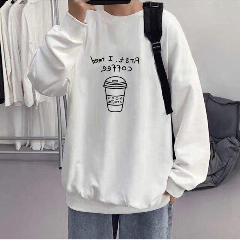 Áo Sweater Nỉ Ngoại Coffee SW02