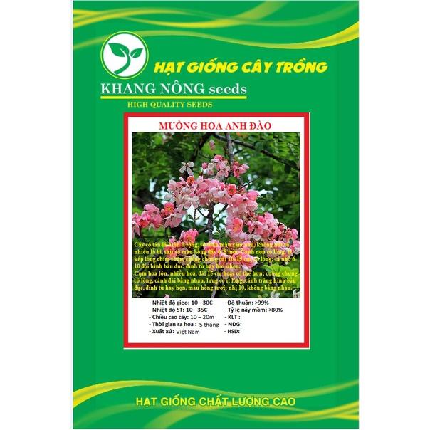 Hạt Giống Cây Hoa Muồng Hoa Đào KNS3723 - Gói 5 hạt