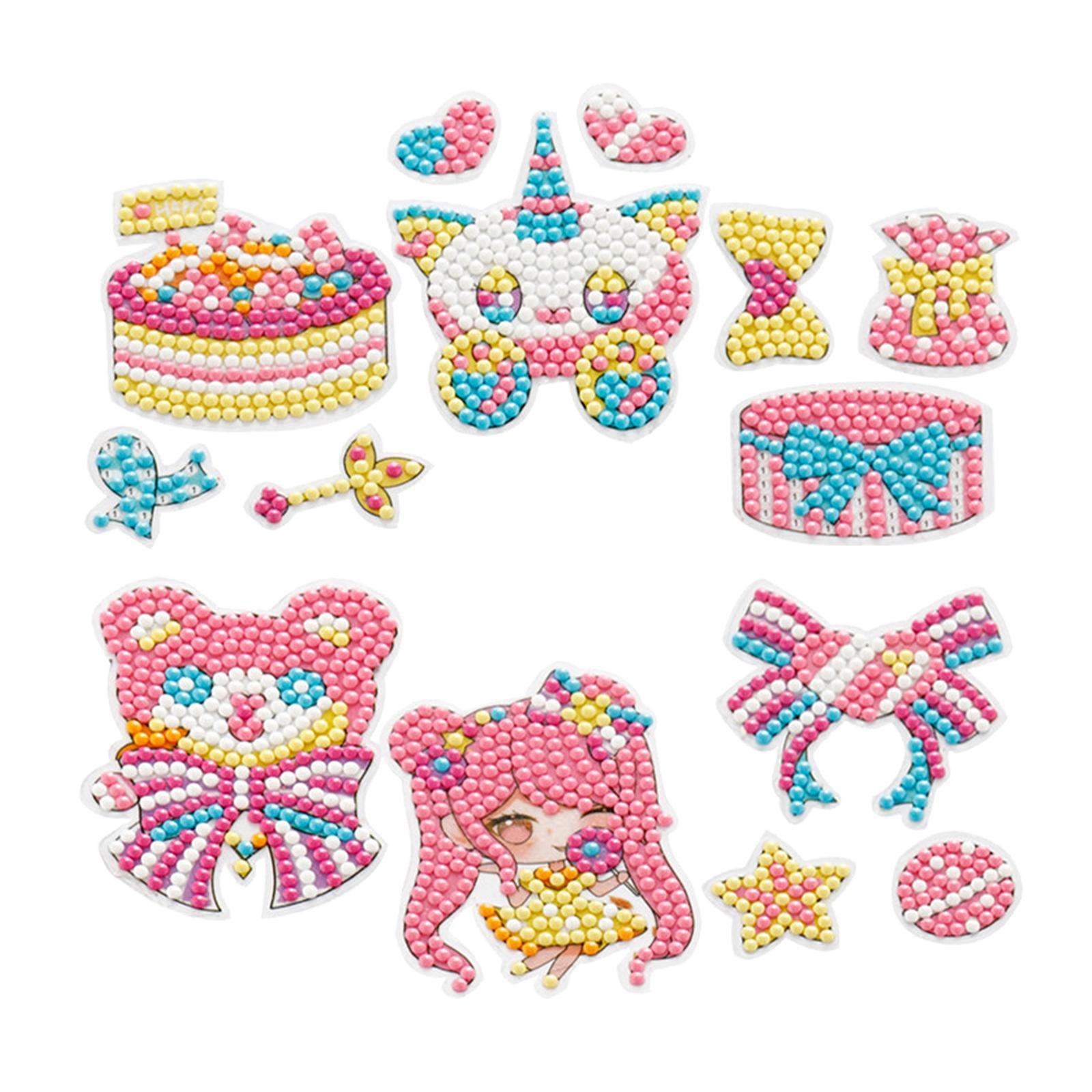 DIY  Stickers Cute Rhinestones Animals Paint by Number Kits