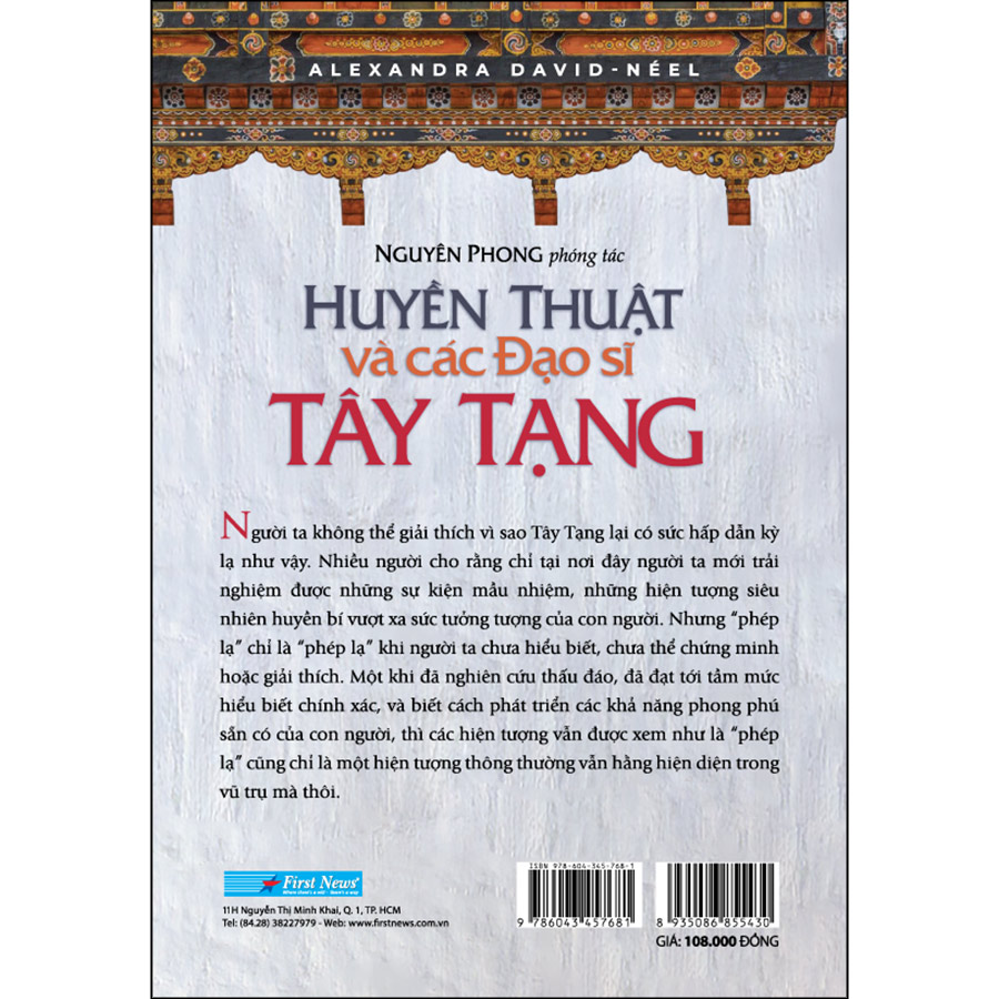 [Nhập 1212A10K giảm 10K đơn 199K] Huyền Thuật Và Các Đạo Sĩ Tây Tạng (Tái Bản)