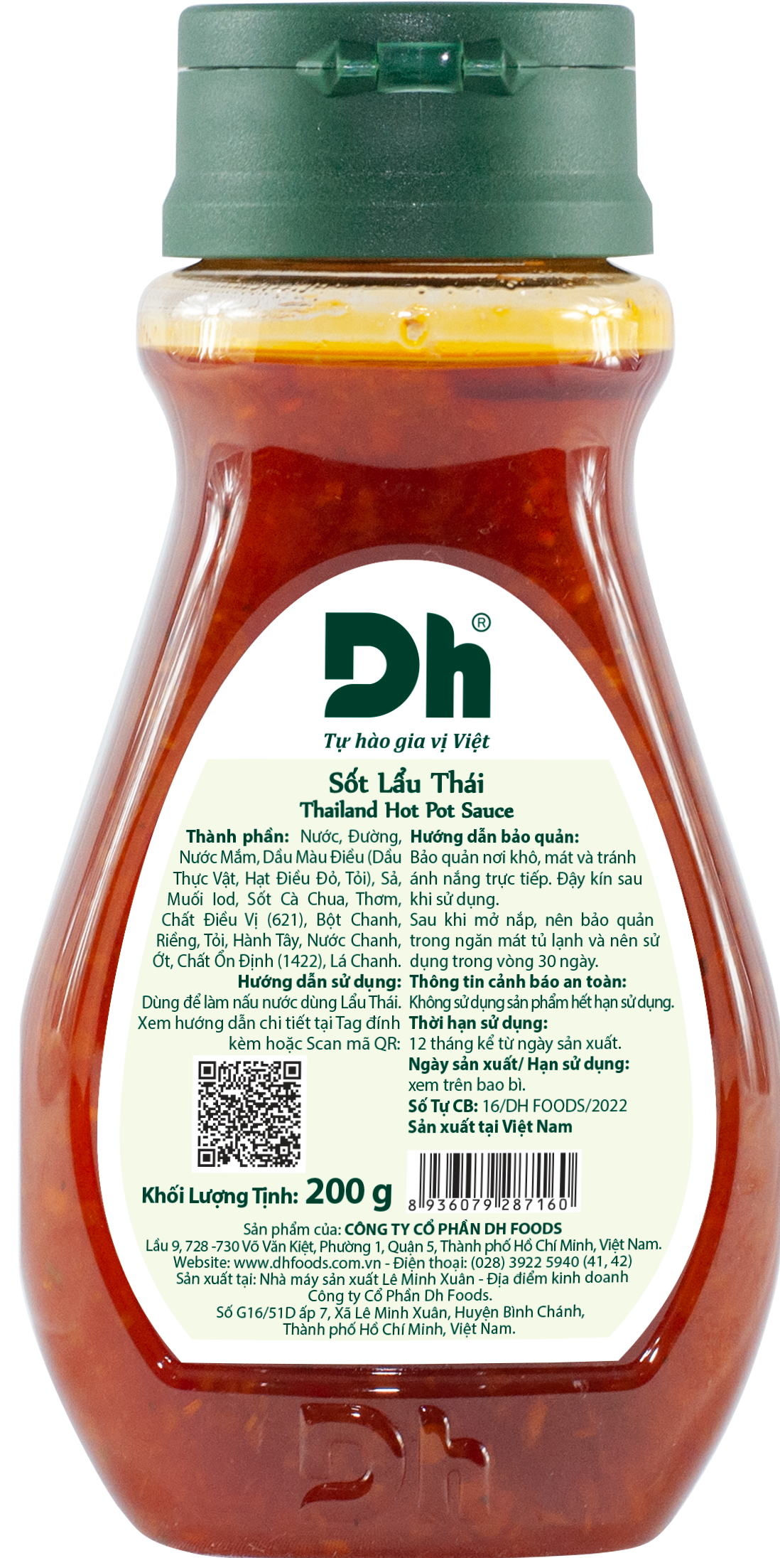 Sốt Lẩu Thái 200gr Dh Foods