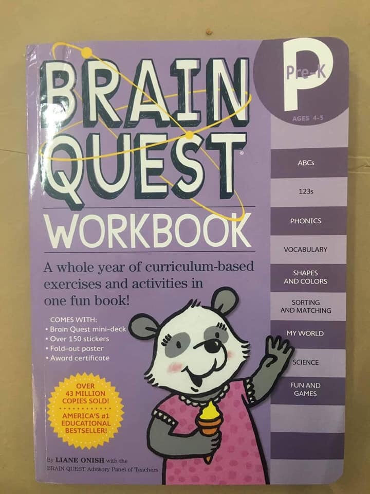 Brain quest work book bản tiếng anh -3Q