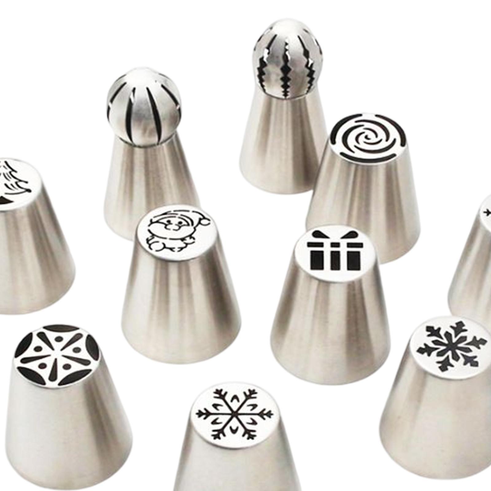 Mua 12Pcs Christmas Pastry Russian Icing Piping Nozzle Set Cake ...