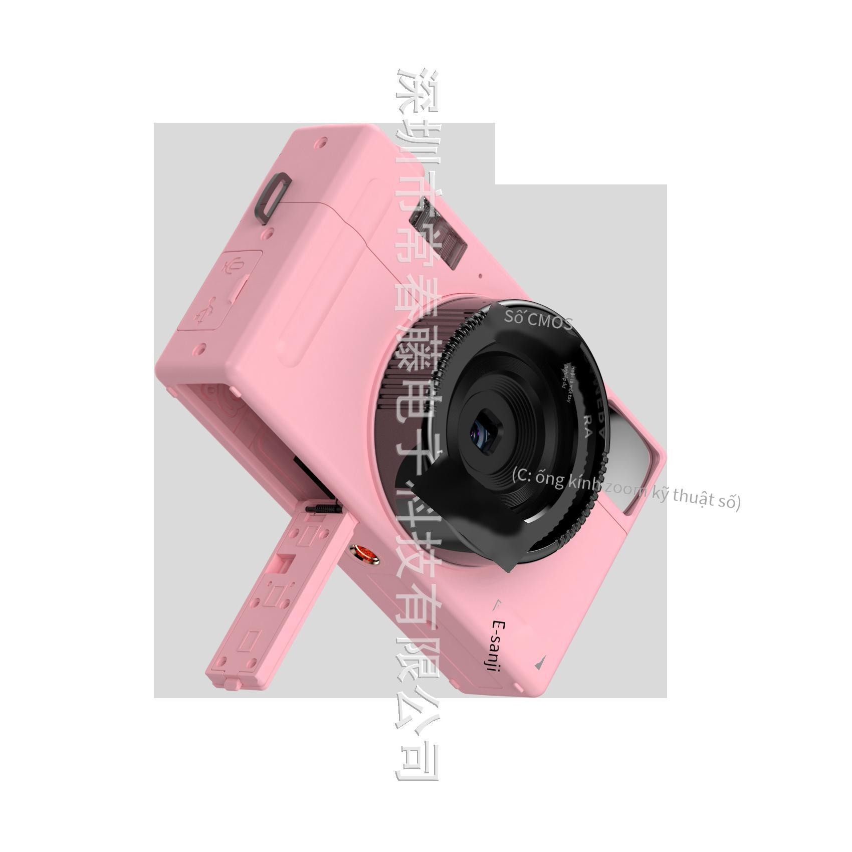 Khuyến mại mới 3.0 inch COMS độ nét cao máy ảnh kỹ thuật số máy quay video máy ảnh sinh viên chống rung du lịch máy ảnh di động