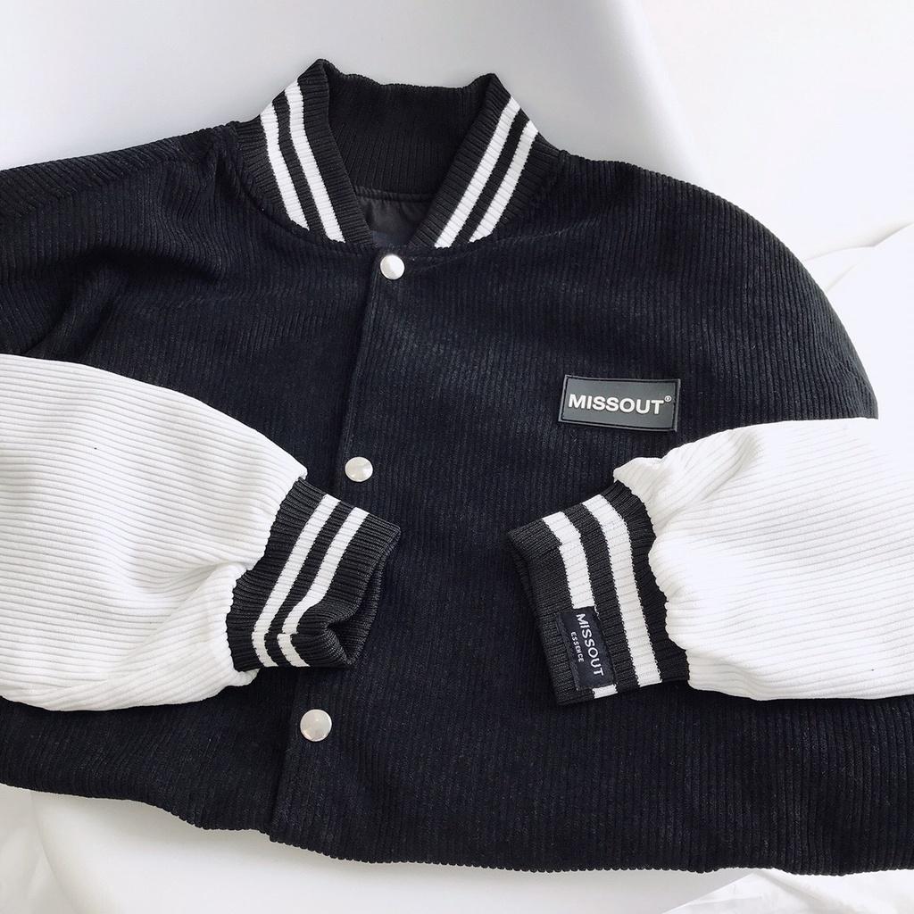 Áo Khoác BOMBER Chữ MISS Unisex